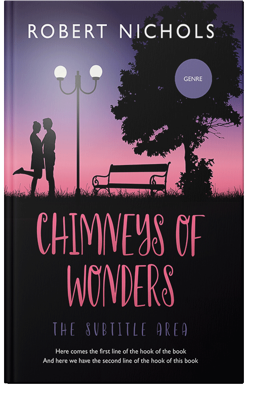 Front view of Premade Romance Book Cover - Viola