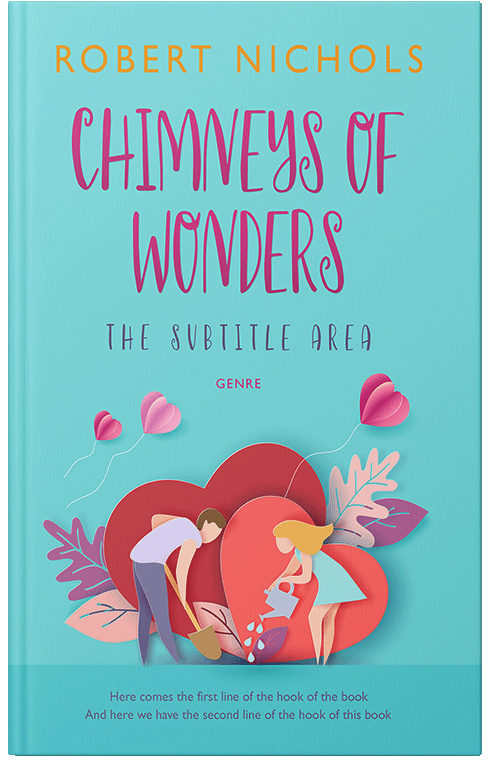 Front view of Premade Romance Book Cover - Bermuda