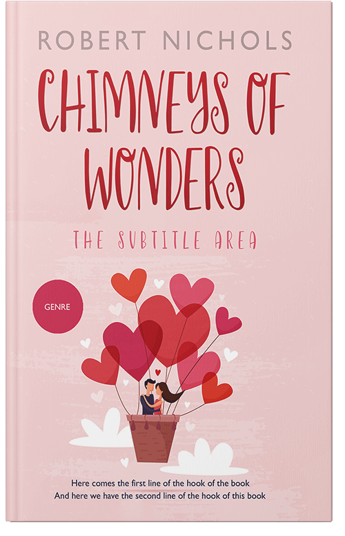 Front view of Premade Romance Book Cover - Azalea