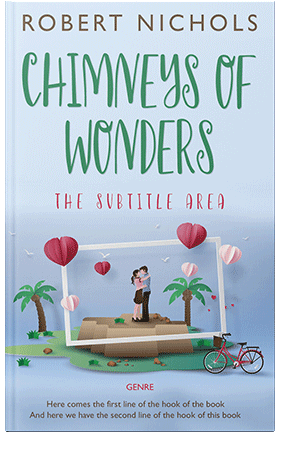 Pre Made Book Cover Link Water