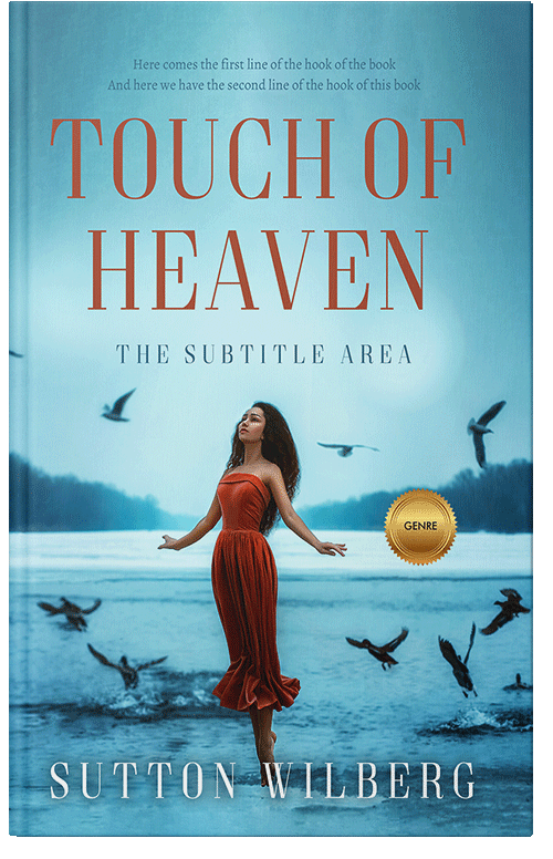 Front view of Premade Romance Book Cover - Bermuda