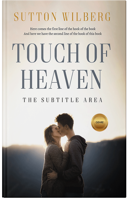 Front view of Premade Romance Book Cover - Pearl Bush