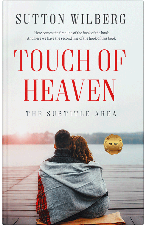 Front view of Premade Romance Book Cover - Desert Storm