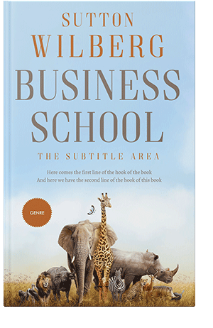 Pre Made Book Cover Link Water