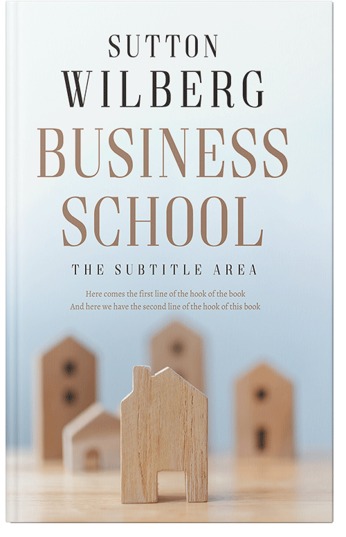 Front view of Premade Business Book Cover - Gray Nurse