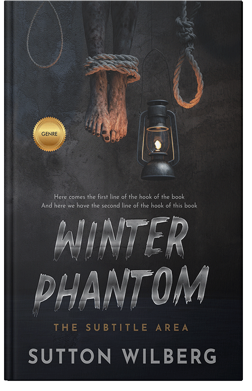 Front view of Premade Mystery & Thriller & Suspense Book Cover - Shark