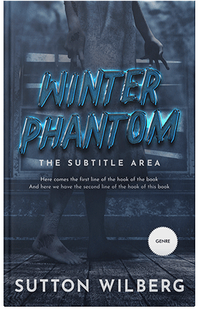 Pre Made Book Cover Pickled Bluewood