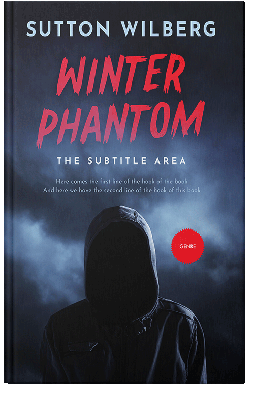 Front view of Premade Mystery & Thriller & Suspense Book Cover - Mirage