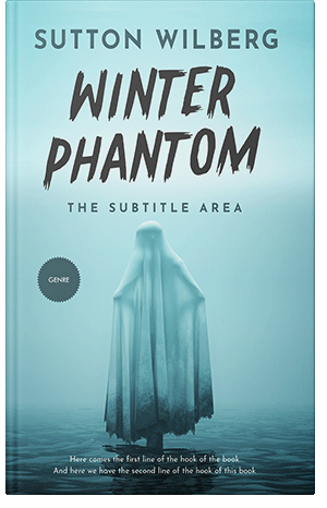 Premade Book Cover Powder Blue