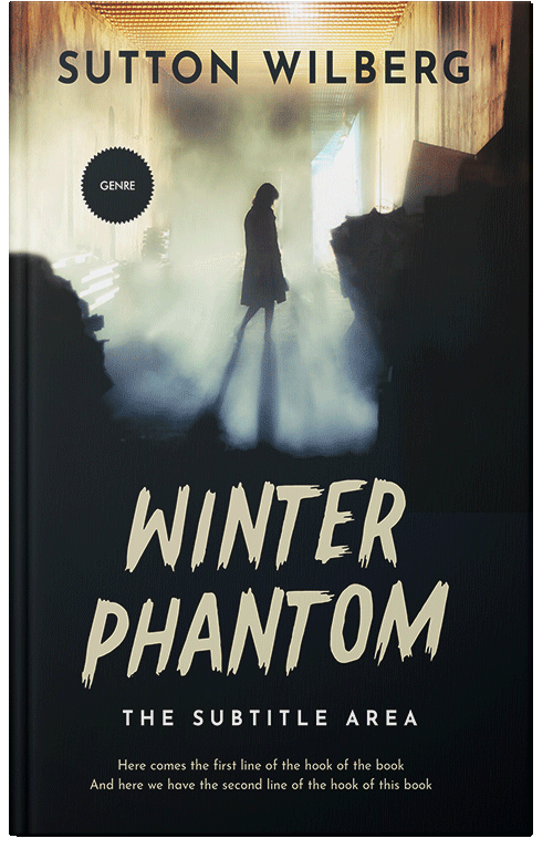 Front view of Premade Mystery & Thriller & Suspense Book Cover - Chino