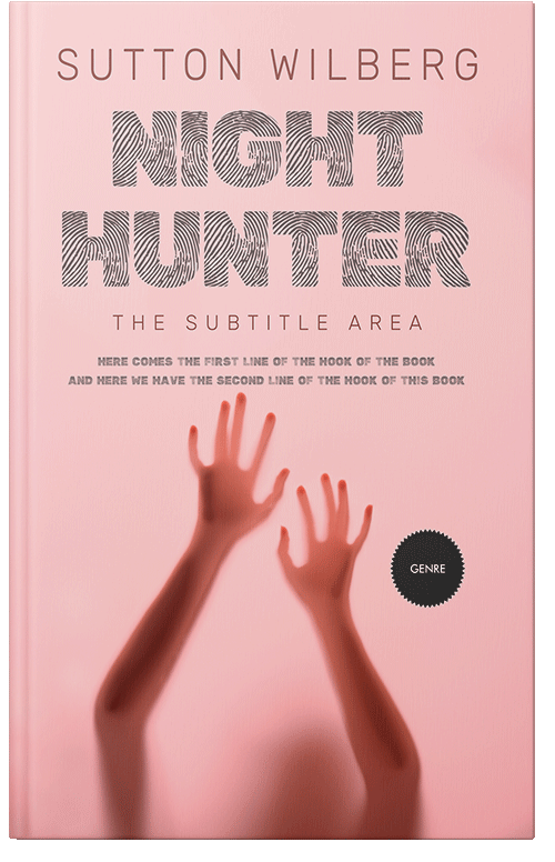 Front view of Premade Mystery & Thriller & Suspense Book Cover - Azalea