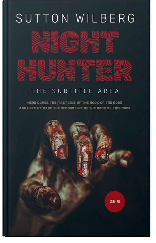 Front view of Premade Mystery & Thriller & Suspense Book Cover - Bunker