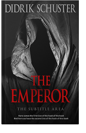 Pre Made Book Cover Cod Gray