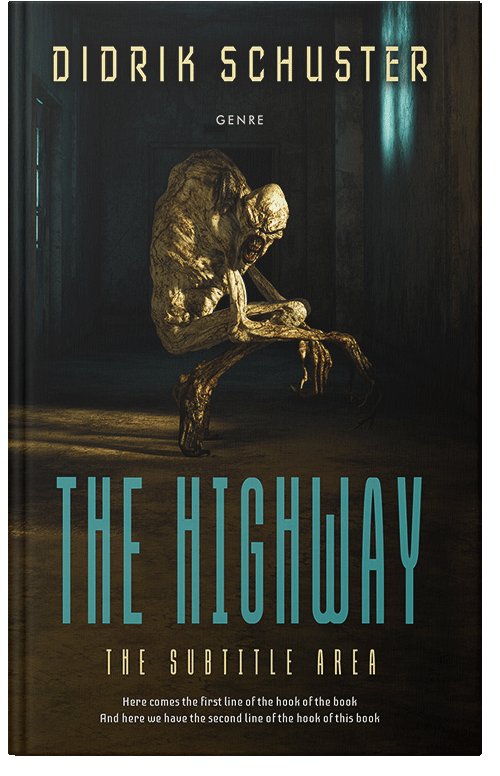 Front view of Premade Fantasy Book Cover - Eternity