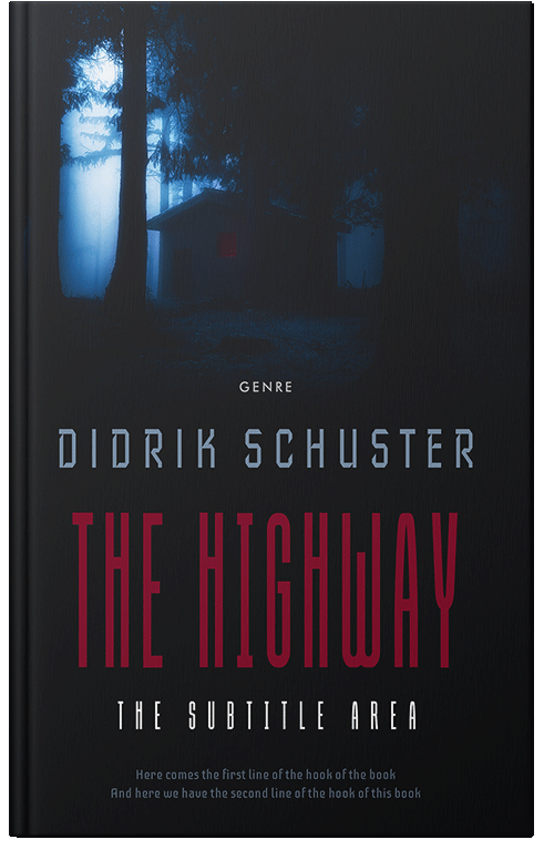 Front view of Premade Horror Book Cover - Bunker