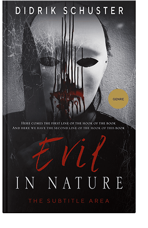 Pre Made Book Cover Martini