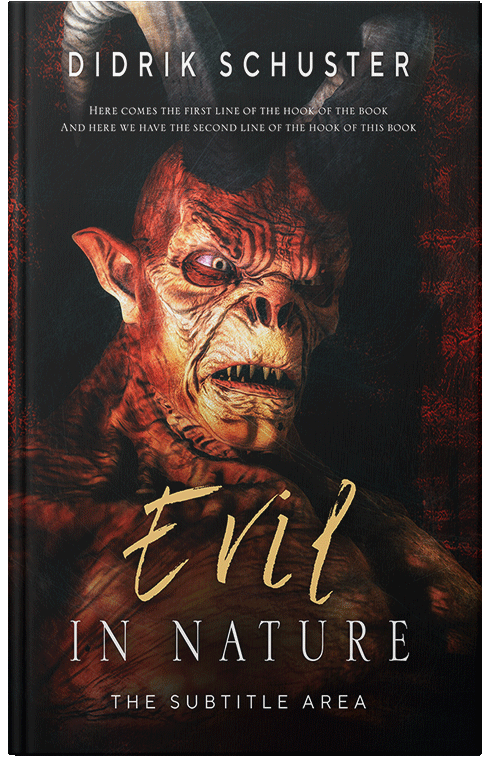 Front view of Premade Horror Book Cover - Gondola