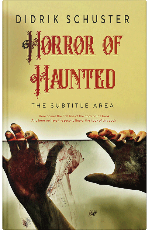 Front view of Premade Mystery & Thriller & Suspense Book Cover - Tacha