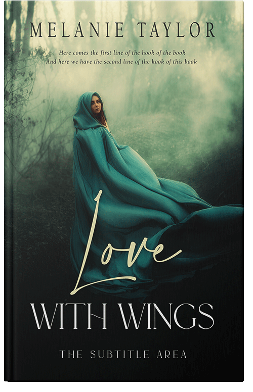 Front view of Premade Romance Book Cover - Aztec