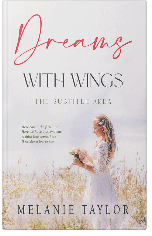 Front view of Premade Romance Book Cover - Ebb
