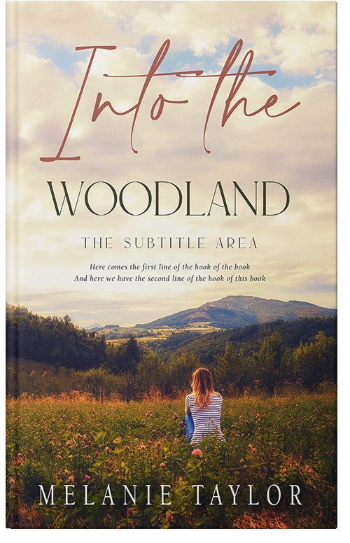 Front view of Premade Romance Book Cover - Birch