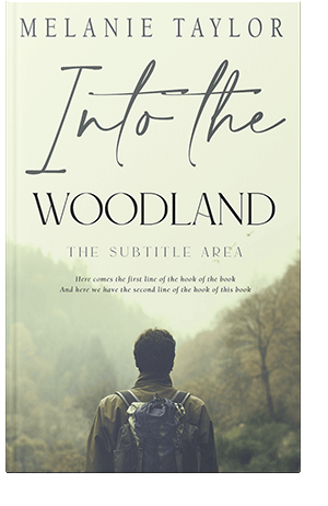 Pre Made Book Cover Beige