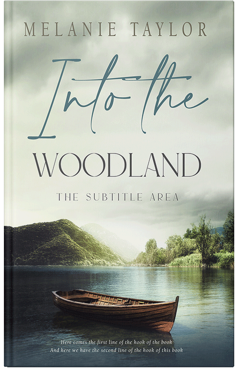 Front view of Premade Nature Book Cover - Outer Space