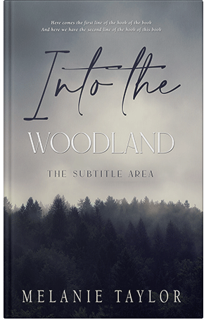 Premade Book Cover Cloudy