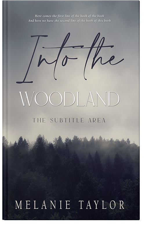 Front view of Premade Fantasy Book Cover - Cloudy