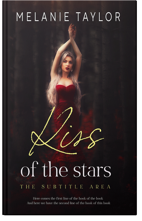 Front view of Premade Romance Book Cover - Night Rider