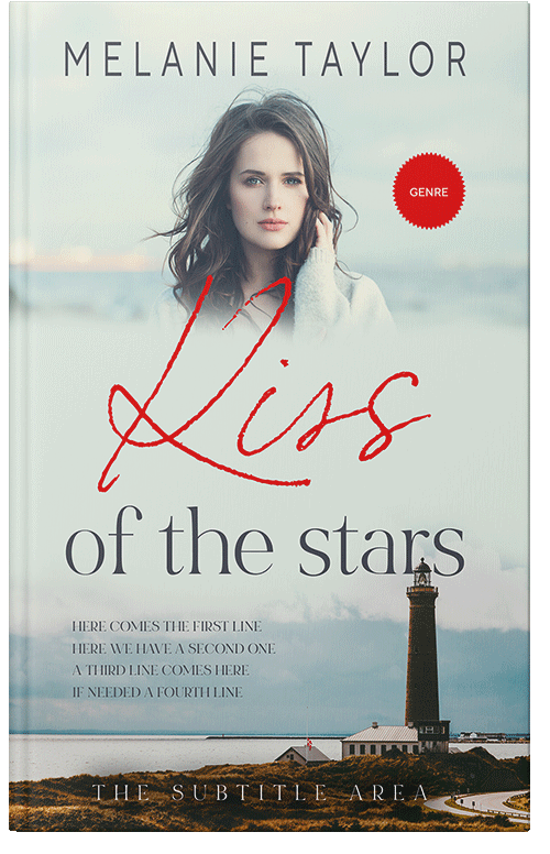 Front view of Premade Romance Book Cover - Tasman