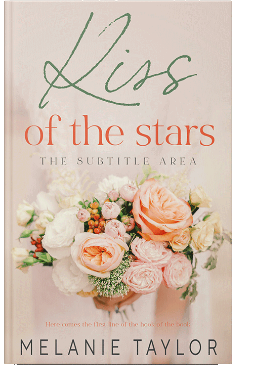 Front view of Bone #10974 - Premade Romance Book Cover