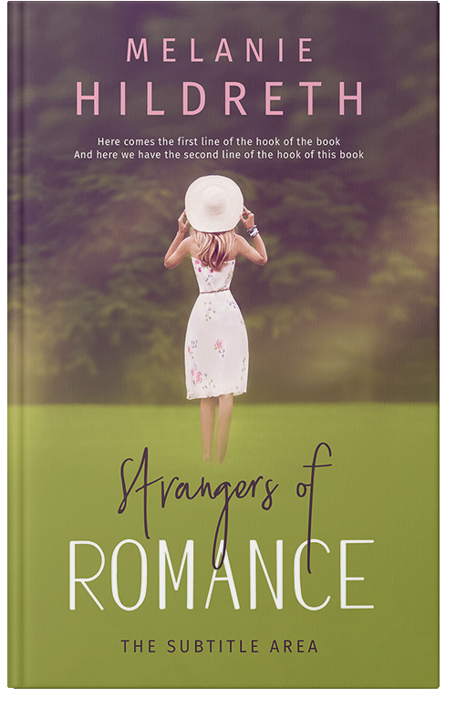Front view of Premade Romance Book Cover - Shadow