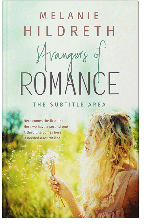 Front view of Premade Romance Book Cover - Loafer