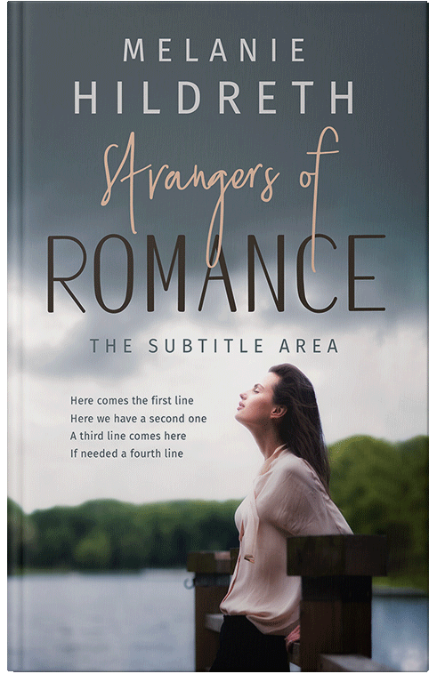 Front view of Premade Romance Book Cover - Cape Cod