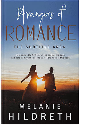 Pre Made Book Cover Soft Amber