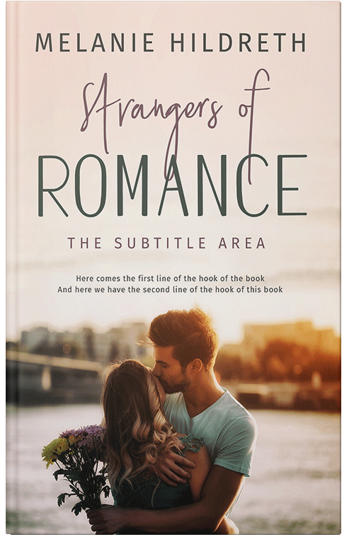 Front view of Premade Romance Book Cover - Mondo