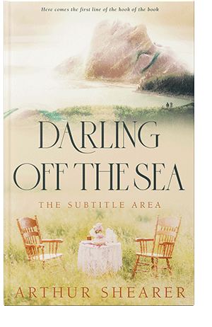 Pre Made Book Cover Wheatfield