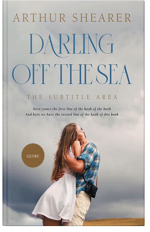 Front view of Premade Romance Book Cover - Cloud