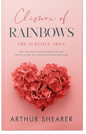 Premade Book Cover Apricot Peach