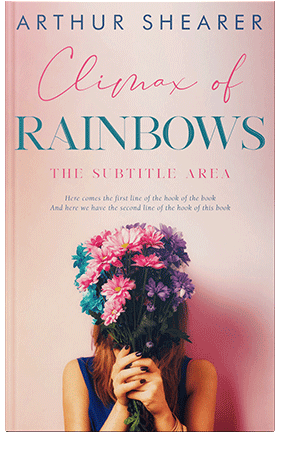 Pre Made Book Cover Almond