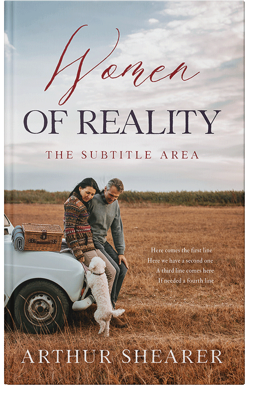 Front view of Premade Romance Book Cover - Swiss Coffee