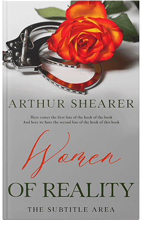 Pre Made Book Cover Silver