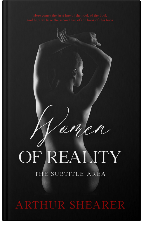 Front view of Premade Erotica Book Cover - Cod Gray