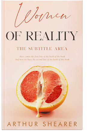 Pre Made Book Cover Champagne