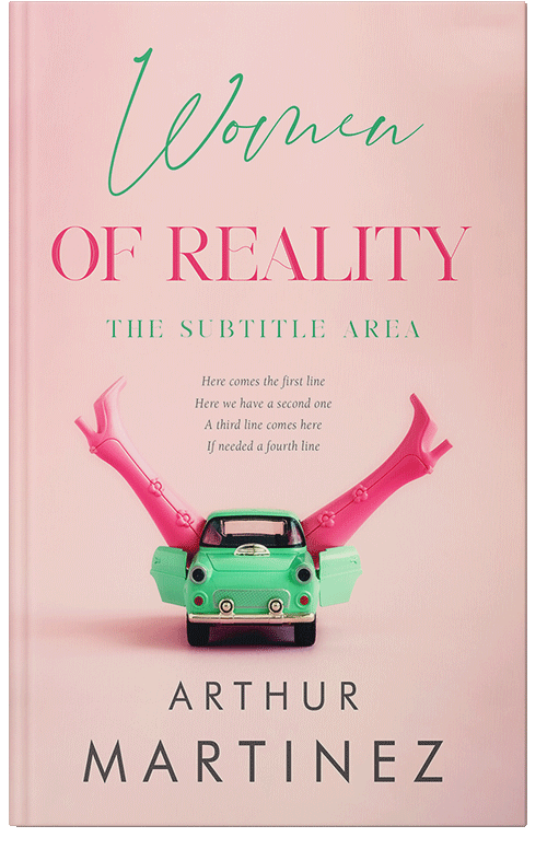 Front view of Premade Erotica Book Cover - Albescent White