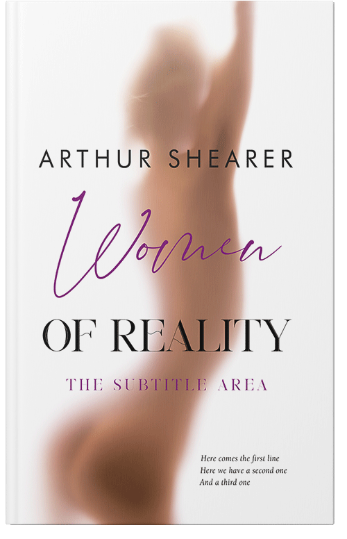 Front view of Premade Erotica Book Cover - Teak