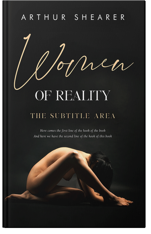 Front view of Premade Erotica Book Cover - Cod Gray