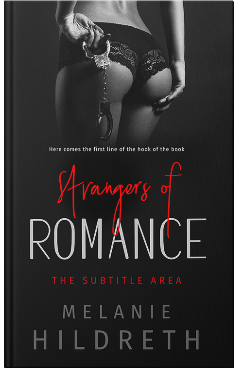 Front view of Premade Erotica Book Cover - Cod Gray