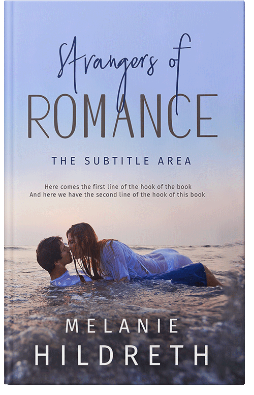 Front view of Premade Erotica Book Cover - Lavender Gray